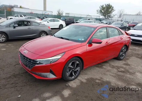 2021 Hyundai Elantra Sel from USA, damaged, VIN 5NPLN4AG3MH043810